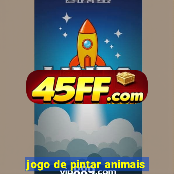 jogo de pintar animais